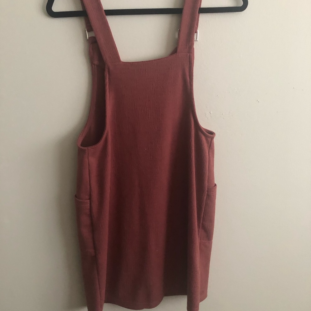 Pink Overall Dress - Picture 5 of 5